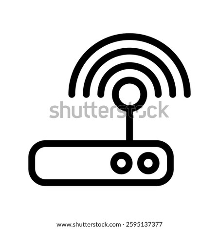 Modem by Call Center And Calling Cervice Set