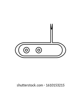 Modem icon. Connection symbol. Logo design element