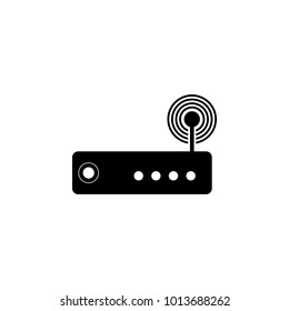 modem icon. Elements of news and media streaming icon. Premium quality graphic design. Signs, symbols collection icon for websites, web design, mobile app, graphic on white background