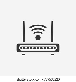 modem icon illustration isolated vector sign symbol
