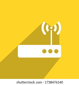 modem icon , router icon vector