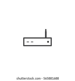modem icon. sign design