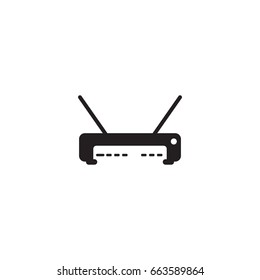 modem icon. sign design