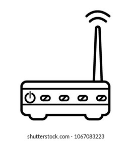 modem icon vector