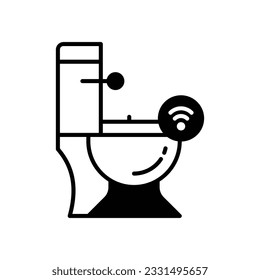 Modem-Symbol. Vektorgrafik.