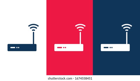 Modem icon for web and mobile