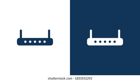 Modem icon for web and mobile