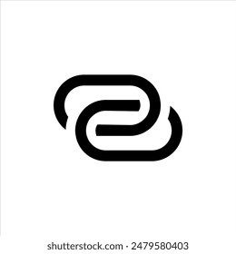 Modem mode icon. Hotspot internet sharing button. Share link symbol. Chain vector illustration isolated. Internet sharing pictogram. Attach link button.