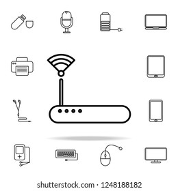 modem outline icon. Technology icons universal set for web and mobile