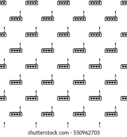 Modem pattern. Simple illustration of modem vector pattern for web