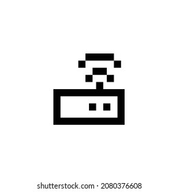 modem pixel perfect icon design. Flat style design isolated on white background. Vector illustration