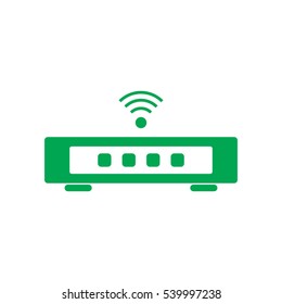 modem, router, icon, vector illustration EPS 10