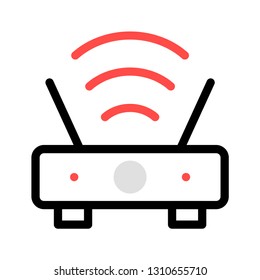 modem   router   signal  