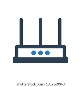  Modem, router, wireless - icon sign symbol