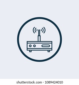 Modem vector icon