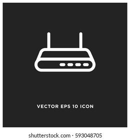 Modem vector icon