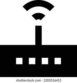 modem Vector illustration on a transparent background.Premium quality symbols.Glyphs vector icon for concept and graphic design.