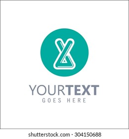 Moder alphabetical logo design in vector.