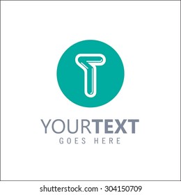 Moder alphabetical logo design in vector.
