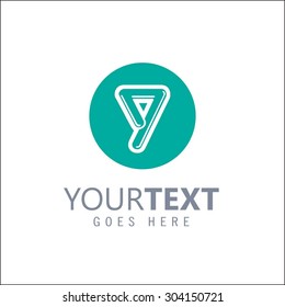 Moder alphabetical logo design in vector.