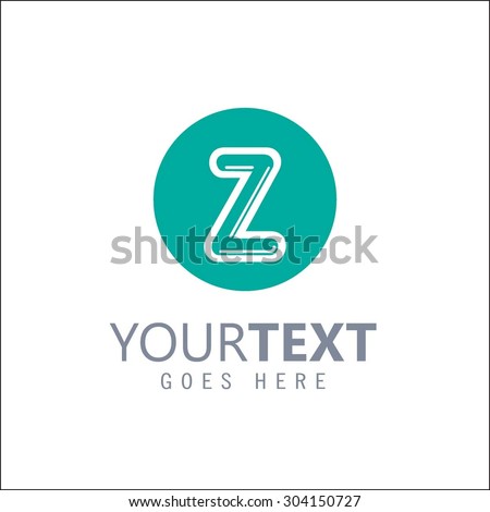 Moder alphabetical logo design in vector.
