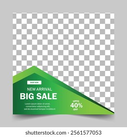 Moder Fashion Sale Web Banner Template Design Or Squar Flyer Template