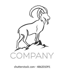 Moder goat logo