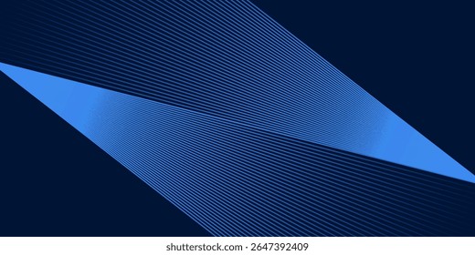 Moder lines blue background metal pattern line style abstract