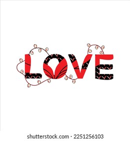 Moder Love Tshirt Design Illustration