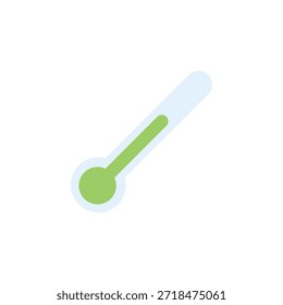 Ícone de vetor de temperatura moderada. Estilo plano do ícone do tempo. uso perfeito para logotipo, apresentação, site e muito mais.
