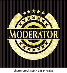 Moderator Shiny Badge Stock Vector (Royalty Free) 1358478683 | Shutterstock