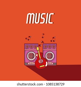 Moderm music equipment
