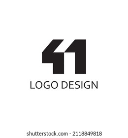 modern 111 company logo template