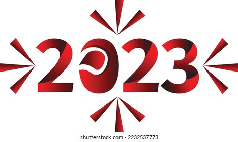 Modern 2023 t-shirt design illustration