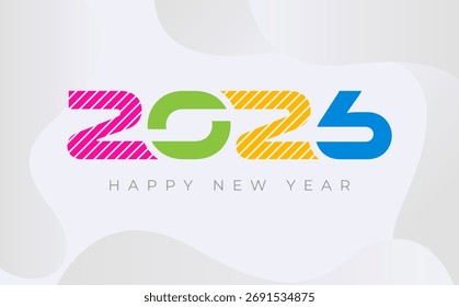 Modern 2026 Logo Text Design Set Creative Typography Collection
