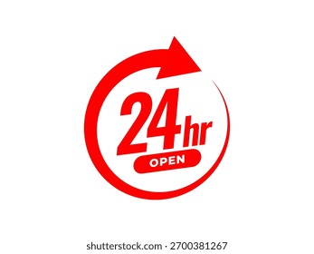 Design moderno de 24 horas de plano de fundo de serviço de linha de ajuda aberta para atendimento ao cliente, centro de suporte, assistência de linha direta e banner de marketing digital para comunicação corporativa e empresarial.