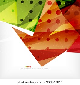 Moderne abstrakte 3D-Formen auf weißem Layout. Abstrakter Hintergrund