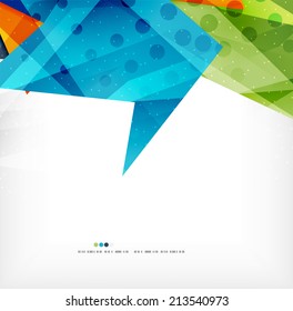 Moderne abstrakte 3D-Formen auf weißem Layout. Abstrakter Hintergrund