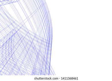 Modern 3d architecture, vector illustration