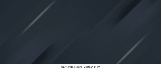 Modern 3d black abstract presentation background