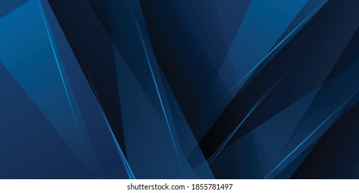 Modern 3d blue abstract background with geometric shiny element. Vector illustration for modern presentation background, brochure, web header, landing page, company profile, game design, sport banner