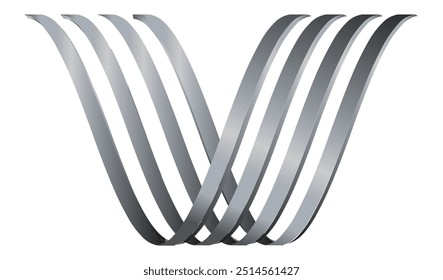 Modern 3D geometric logo design with abstract vector elements, providing a dynamic background and bold branding solution for forward-thinking businesses.
