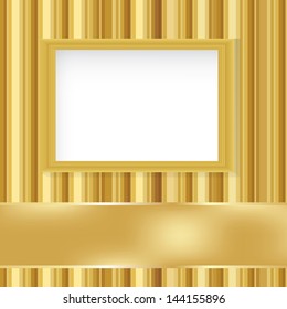modern 3d gold abstract background