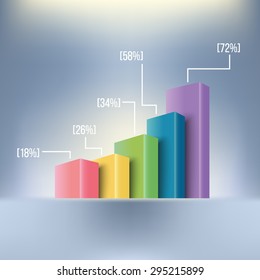 Modern 3D infographic concepts. Vector illustration