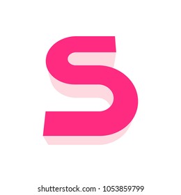 Modern 3D Letter