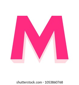 Modern 3D Letter