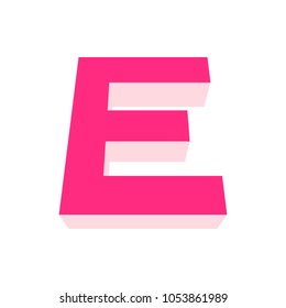 Modern 3D Letter