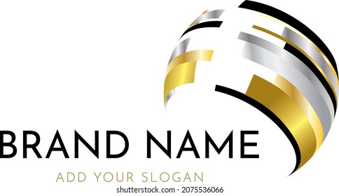 Modern 3D Logo Design Template
