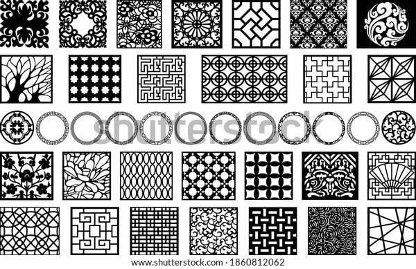 Download Modern 3d Models Vector Files Wall Stock Vector Royalty Free 1860812062