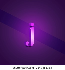 modern 3d purple white font effect or text effect